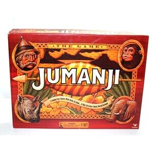 Cardinal Games Jumanji The Board Game 2017 Complete Classic Adventure Family Fun